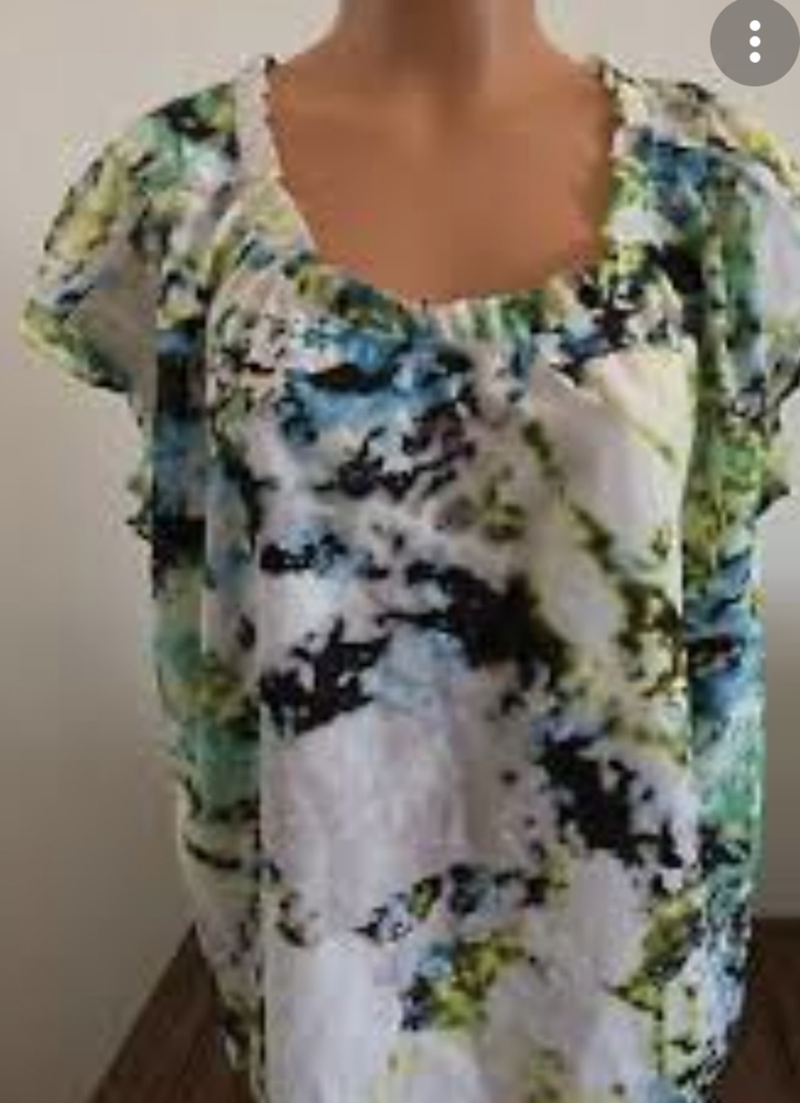 Calvin Klein Short Sleeve Summer Blouse